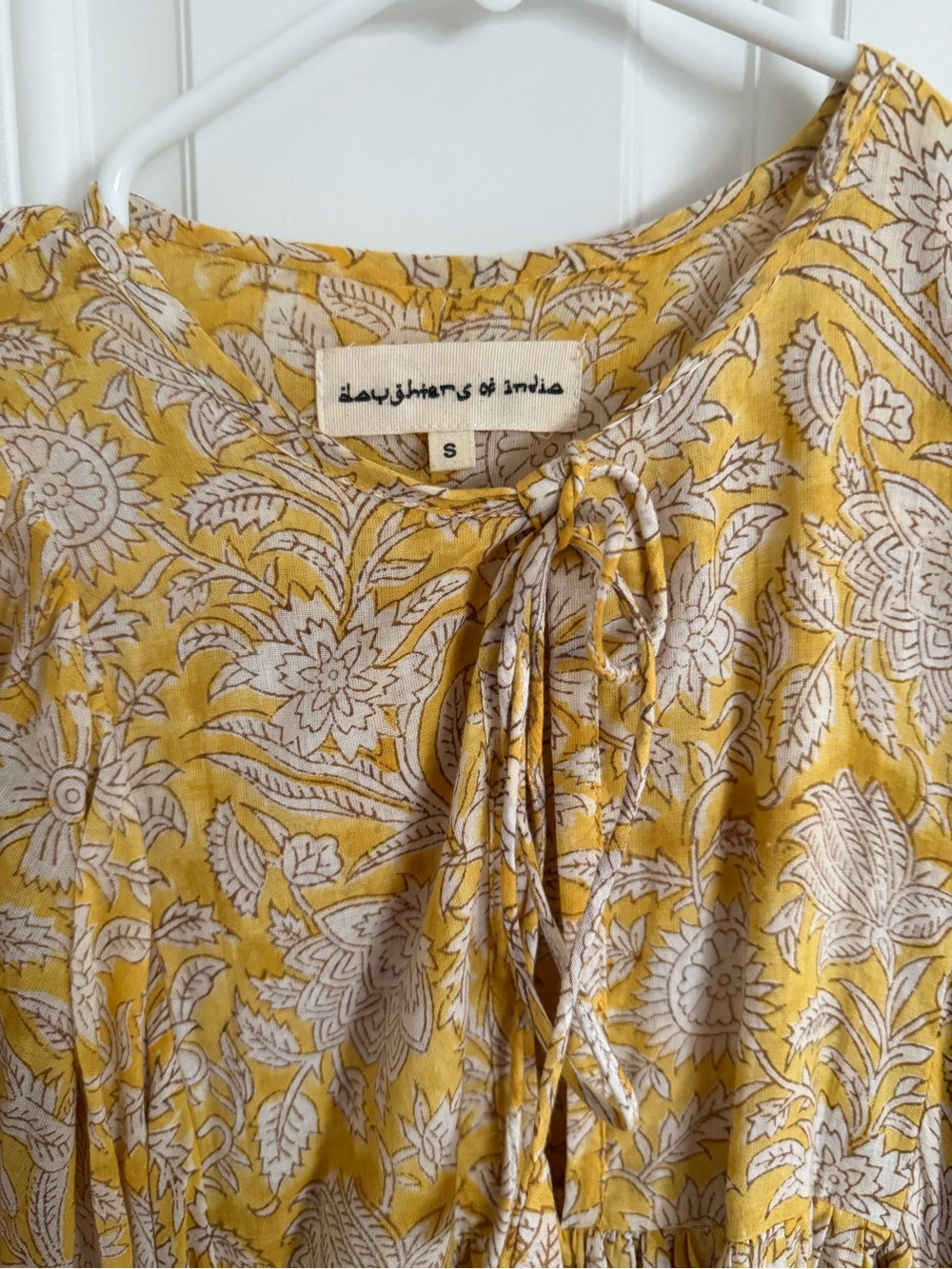 Daughters of India Kyra Midi Dress Cumin - Picture 4 of 5